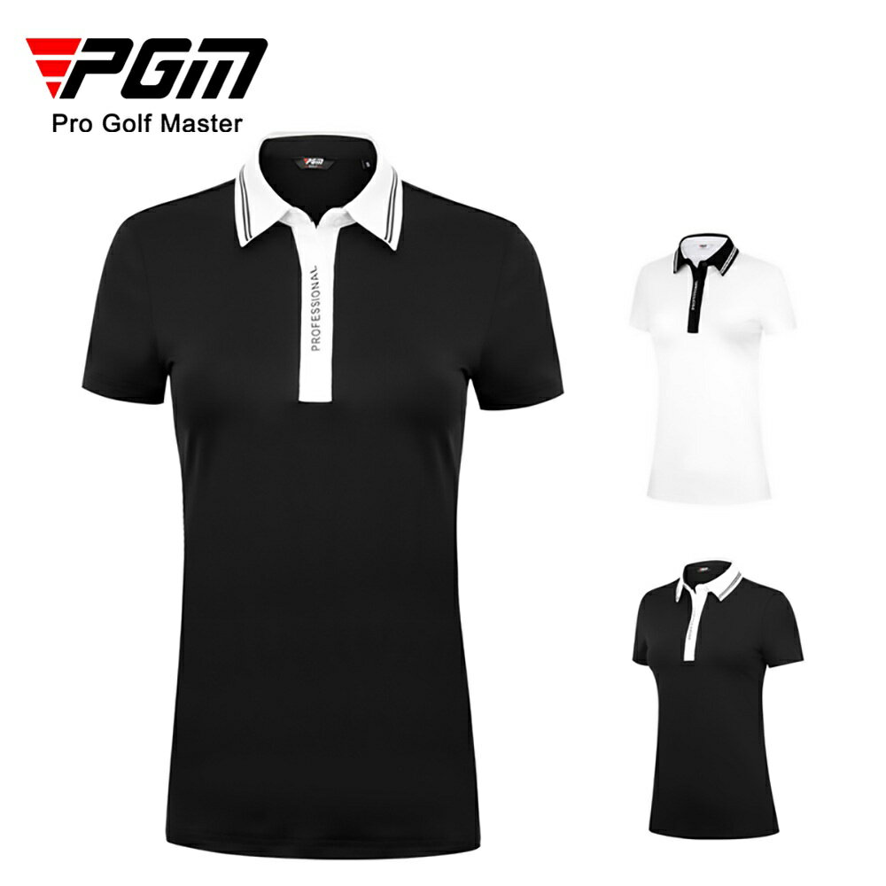 PGM 春夏高爾夫服裝 女士衣服 夏季短袖T恤 速乾運動球服工廠直供