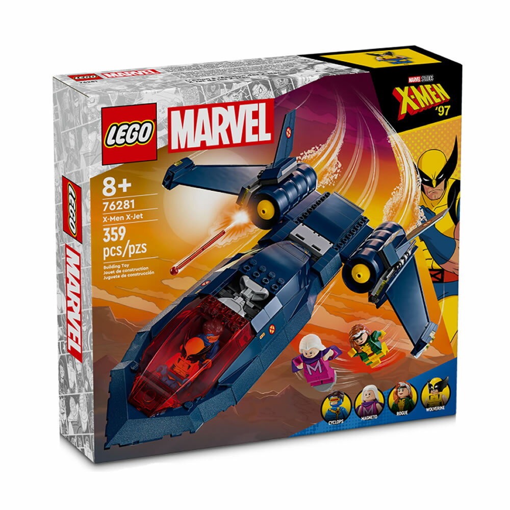 樂高LEGO 76281 SUPER HEROES 超級英雄系列 X-Men X-Jet