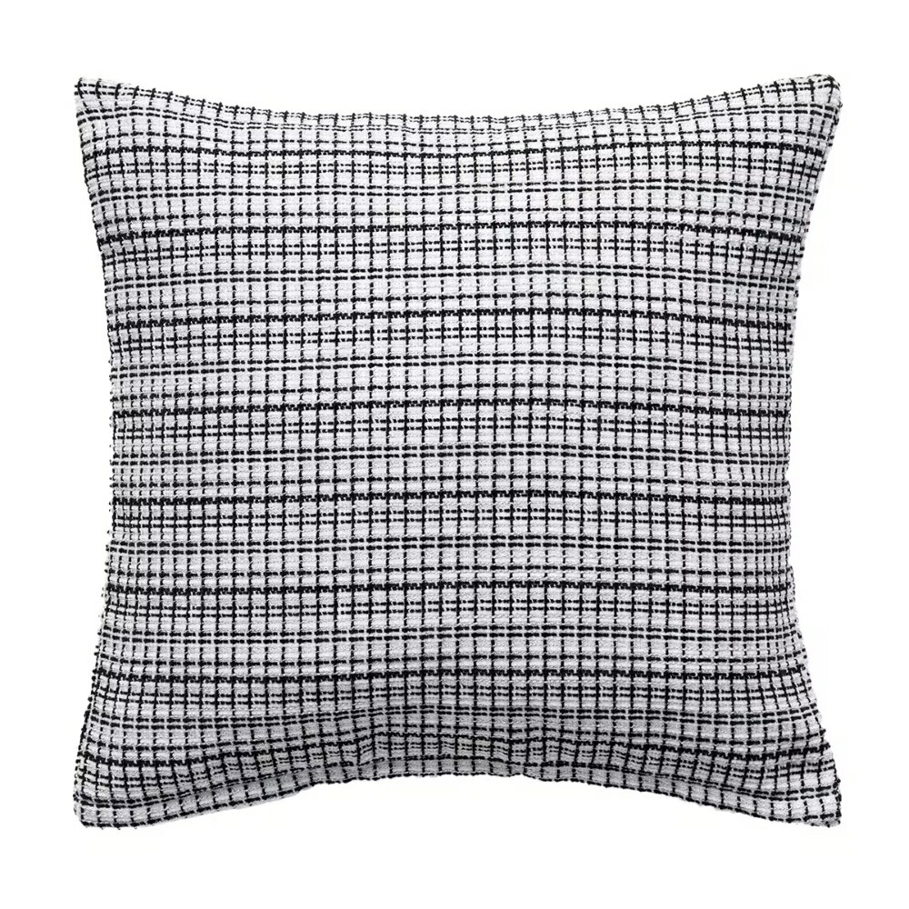 【DECO HOME商品】抱枕套 TWEED gSCq5a BK(DH) NITORI宜得利家居