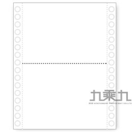 報表紙91/2x11x1P (1600張) 中一刀【九乘九購物網】