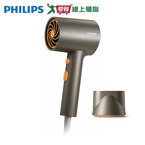 PHILIPS 飛利浦 負離子護髮吹風機 質感灰 BHD321/01【愛買】
