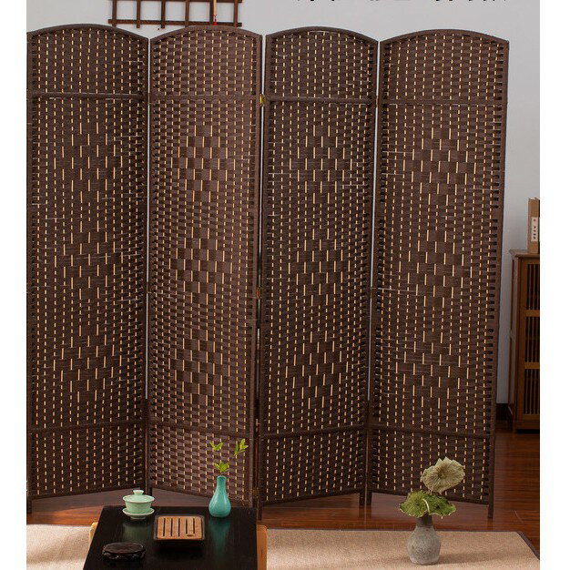 Chair Empire》台灣出貨『一組四片』屏風/歐式屏風/竹編屏風/移動式