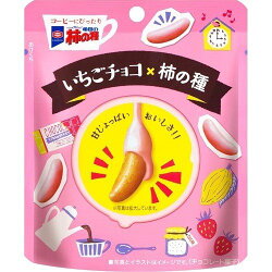 X射線【C932179】龜田製菓 草莓牛奶巧克力柿種米果,點心/零嘴/餅乾/糖果/韓國代購/日本糖果/零食/伴手禮/禮盒