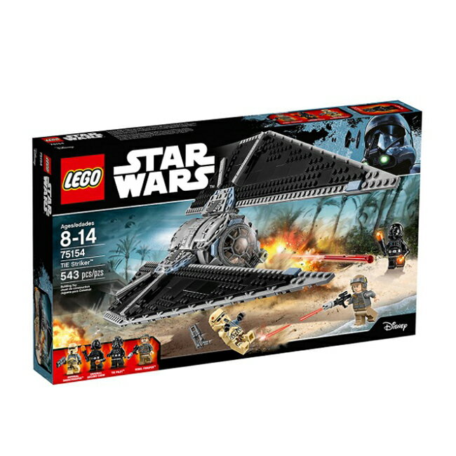 【LEGO 樂高積木】 STAR WARS 星際大戰系列-鈦戰機 TIE Striker LT-75154