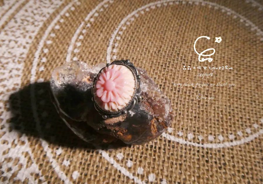 女王貝s925純銀戒指 女王貝 純銀戒指 925純銀 晶晶工坊-love2hm  46222