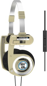 [4美國直購] KOSS Porta Pro 限定版-米色 可調音量 3.5mm 耳罩式耳機 可折疊設計 含收納包
