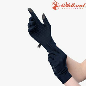 荒野 Wildland 中性款 戶外輕量防曬抗UV觸控手套 W1081 175 秀姑藍山