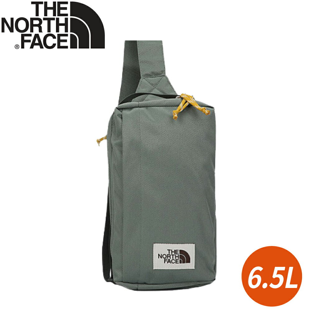 【The North Face 6.5L 多功能單肩斜揹包《綠》】3KZS/側揹包/輕巧休閒包/隨行包/外出包
