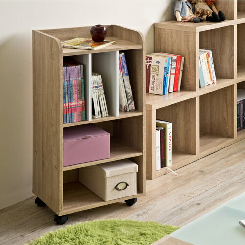 三层活动空柜(附轮)w41*d30*h86 6【爱买】