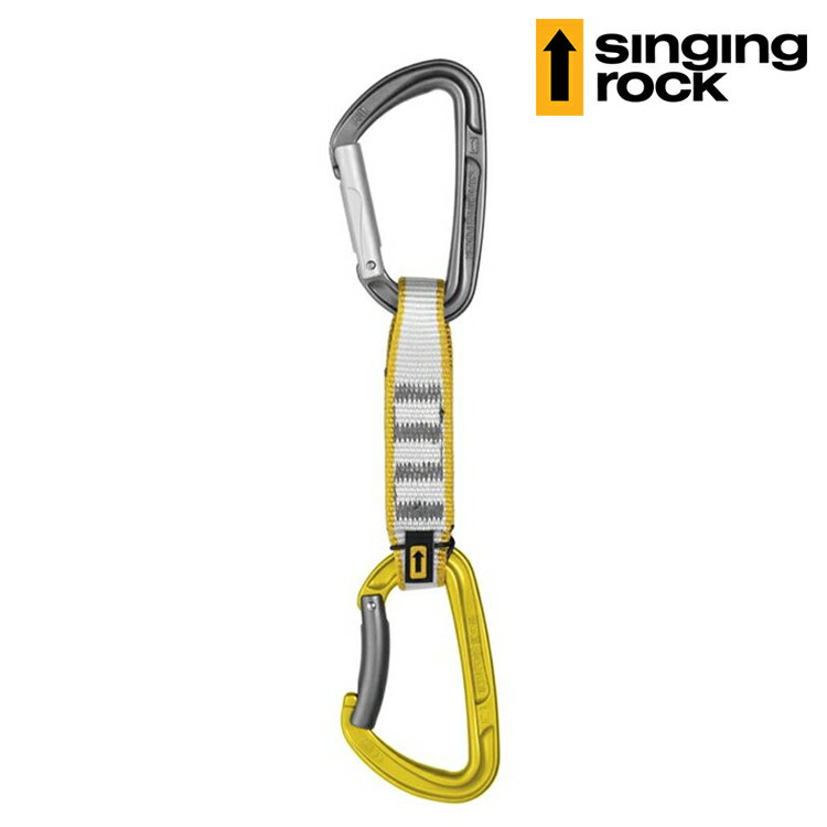 Singing Rock D型鋁鉤直彎桿套組COLT K6715 / 城市綠洲(捷克,救援,探洞,繩索,消防,先鋒,攀登,攀岩,戶外,安全)