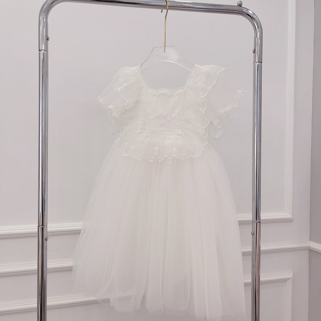 女童連衣裙公主裙2022年新款夏季兒童大童寶寶洋氣洛麗塔夏裝裙子