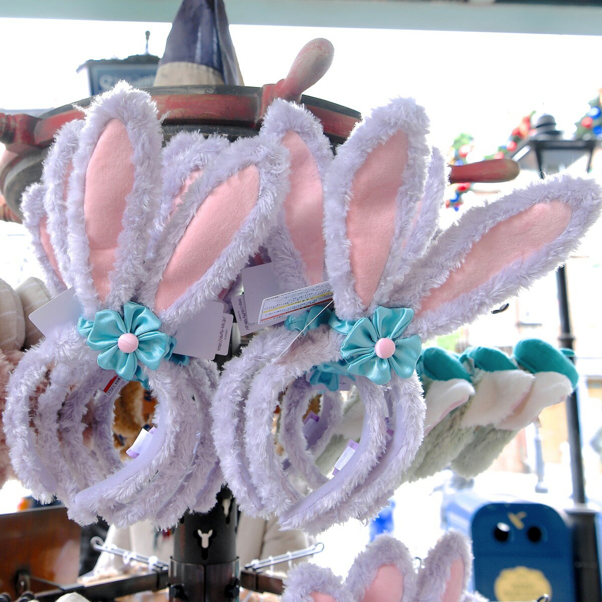 真愛日本 迪士尼 史黛拉兔 經典 造型毛絨髮箍 髮箍 頭箍 頭飾 飾品 變裝 派對 東京迪士尼樂園帶回