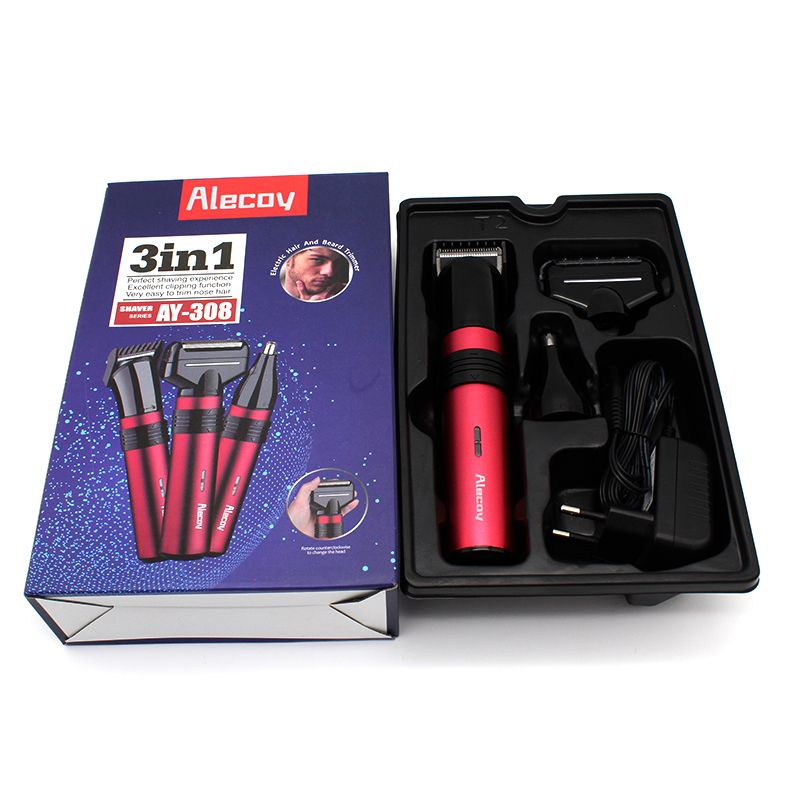 Alecoy德國技術電動剃須刀鼻毛修剪器理發電推剪套裝版【北歐家居生活】