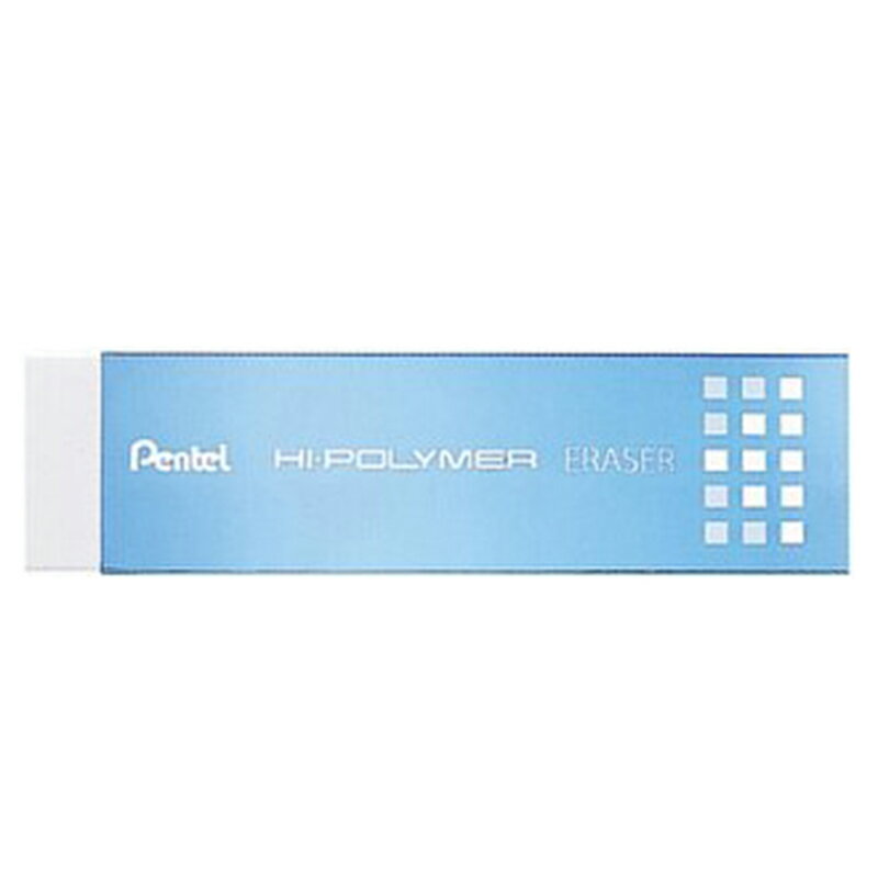【Pentel飛龍】EZEE02 薄型環保橡皮擦 36個/盒