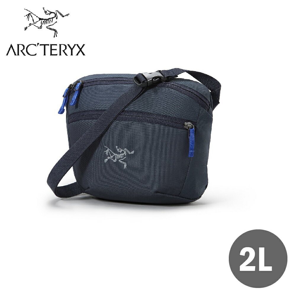 【ARC'TERYX 始祖鳥 Mantis 2L多功能腰包《黑寶石/生命藍》】X000008973/肩揹包/隨身包/出國旅行