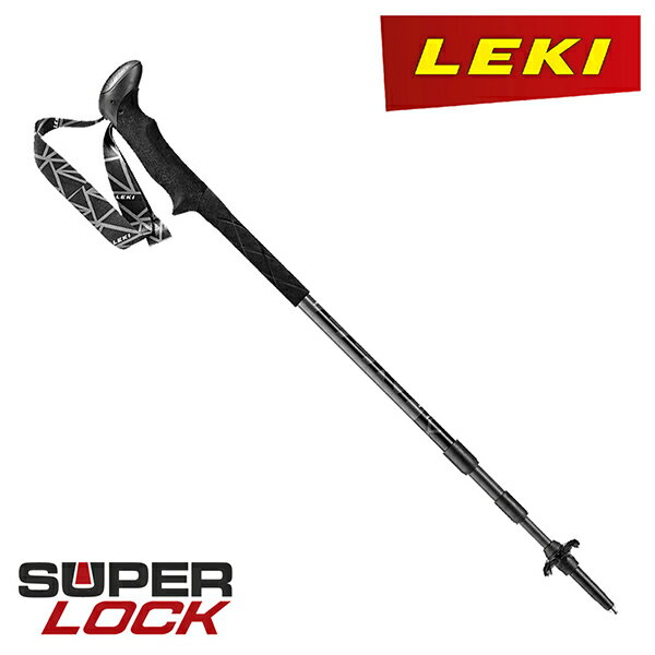【LEKI】 德國Black Series SLS XTG 泡綿握把碳纖維登山杖 ( 一支 )《長毛象休閒旅遊名店》