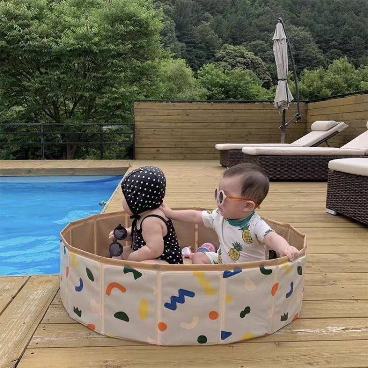 充氣泳池 折疊泳池兒童游戲池波波池洗澡戲水池海洋球池小型家用游泳池【摩可美家】