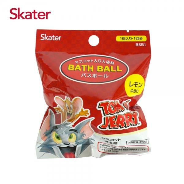 Skater泡澡沐浴球(檸檬味)湯姆貓與傑利鼠(4973307594175) 149元