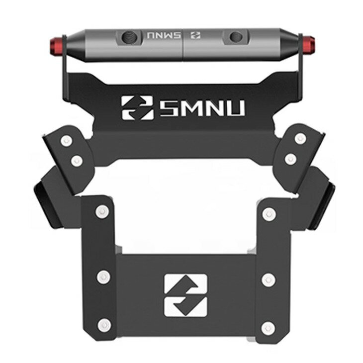 免運??SMNU十瑪適用本田佛沙摩托車手機導航支架風擋拓展橫桿支架改裝件