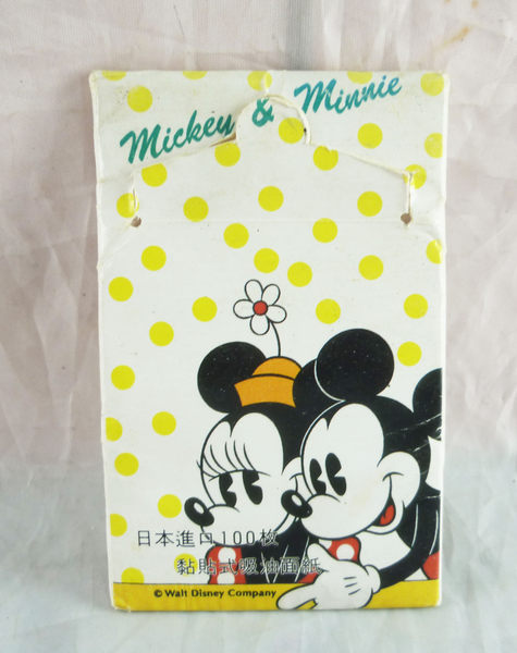 【震撼精品百貨】Micky Mouse 米奇/米妮 吸油面紙-日本製【共1款】 震撼日式精品百貨