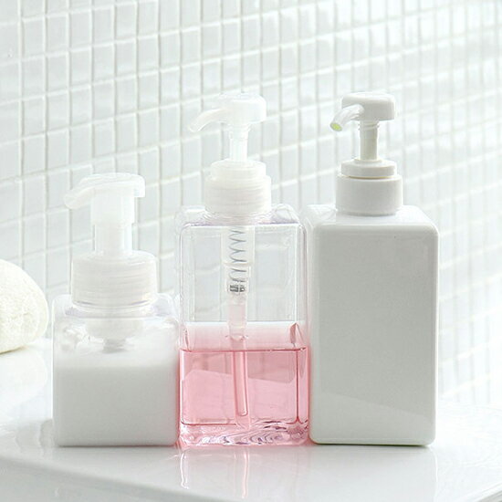 ♚MY COLOR♚慕斯起泡按壓瓶450ML 旅行 浴室 廁所 居家 家用 洗手乳 乳液 沐浴【P330】