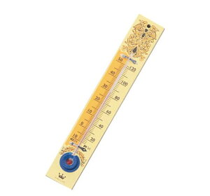 徠福 LIFE 木製溫度計 NO.2470 (8 1/2吋木製)