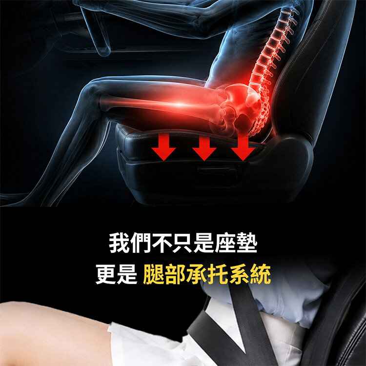 【安伯特】一體式 護腰+座墊組(車用腰枕 車用靠腰墊 汽車靠墊 車用座墊 汽車坐墊) 6