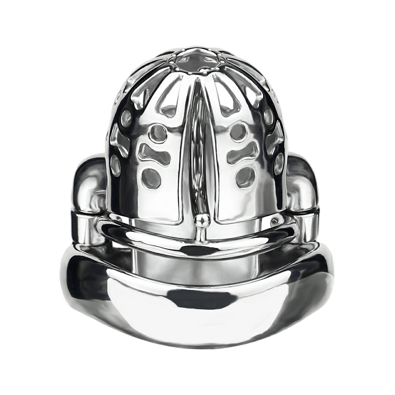 台灣公司可開發票】【籠中獸】PA環金屬貞操鎖禁欲戒擼鳥籠正極鎖男用禁錮JJ貞潔鎖| 家家好購| 樂天市場Rakuten