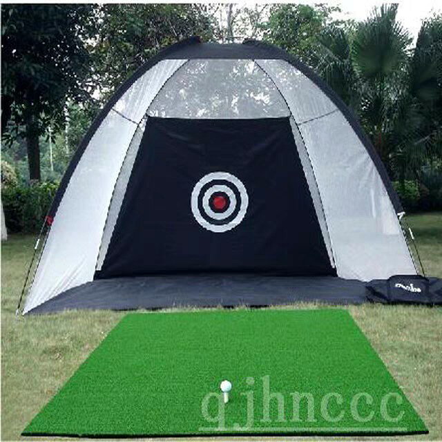 {限時優惠}室內高爾夫球器材練習器家用練習網打擊墊套裝golf打擊籠訓練地毯