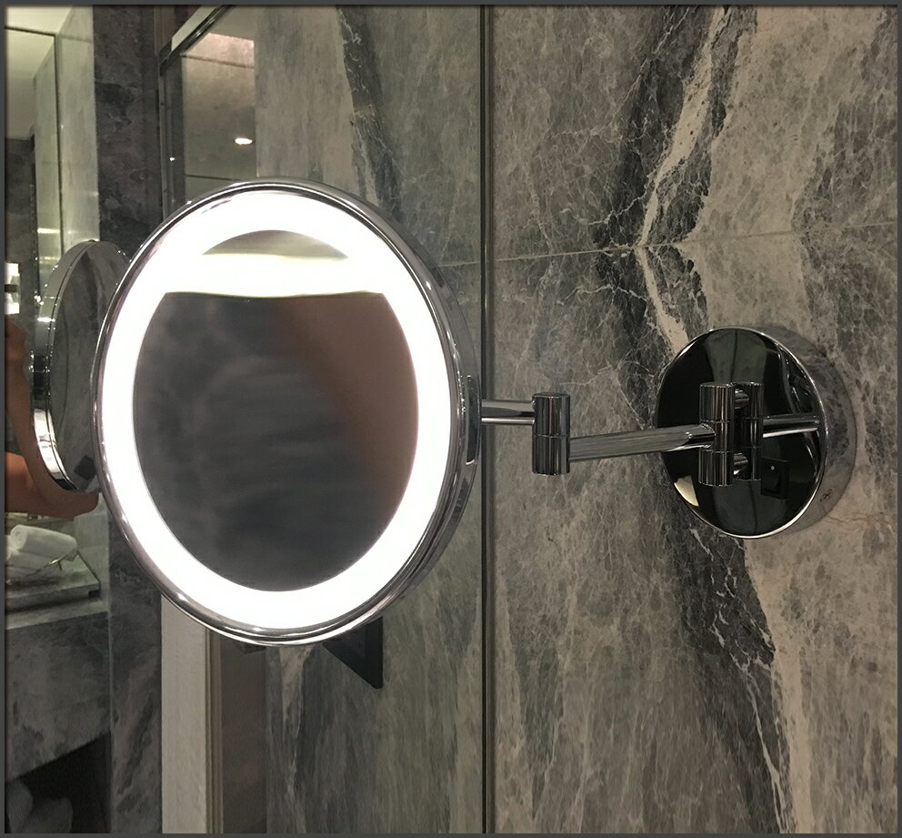 彰化水五金║掛壁式LED化妝鏡/MW0211110/田蕾 衛浴設備 浴室用品 鏡子 化妝鏡