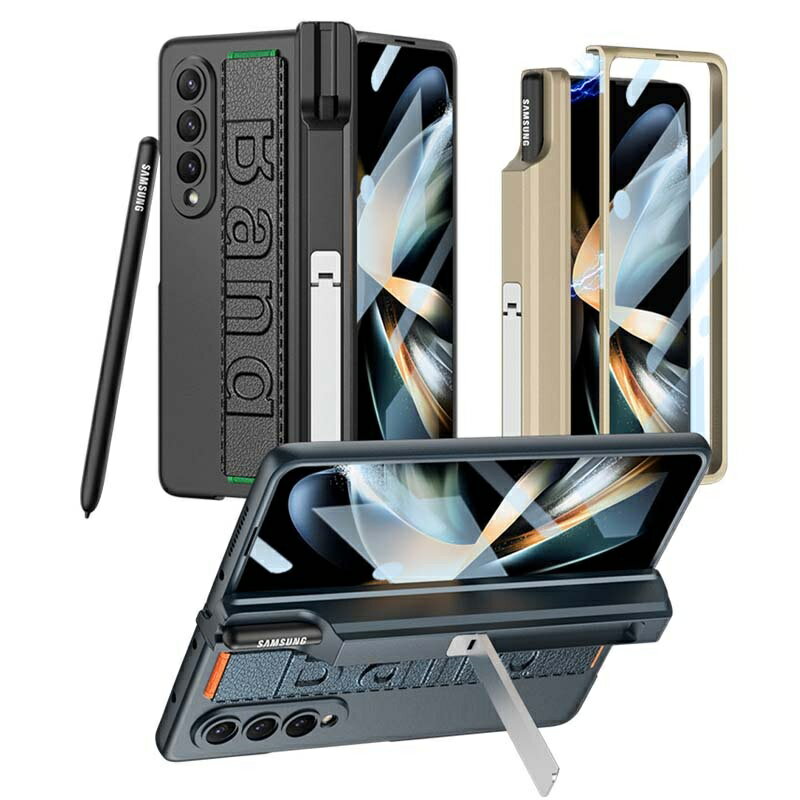 【附筆】新款 Fold6 手機殼 Samsung Galaxy Z Fold5 Fold4 Fold3 保護殼 整合