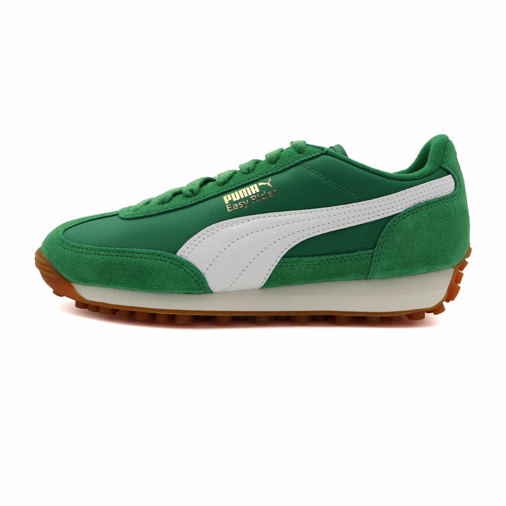 【全館滿額折】Puma Easy Rider Vintage 綠白 網布 麂皮 代言款 運動 休閒鞋 女款 B5372【新竹皇家39902803】