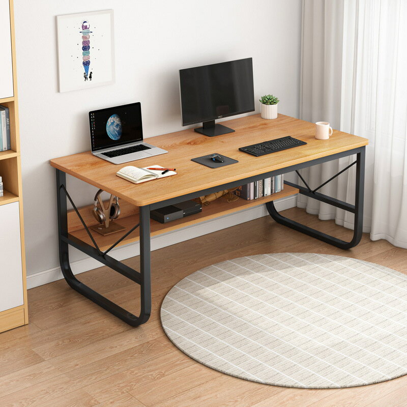 APP下單享點數9% 辦公桌辦公室簡約現代家用學習寫字桌簡易臥室小戶型臺式電腦桌