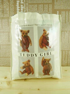 【震撼精品百貨】泰迪熊 Teddy Bear 提袋- 白色 震撼日式精品百貨