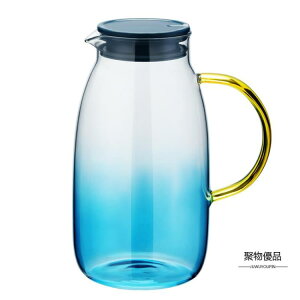冷水壺 耐高溫玻璃茶壺大容量涼白開水杯耐熱涼水壺家用