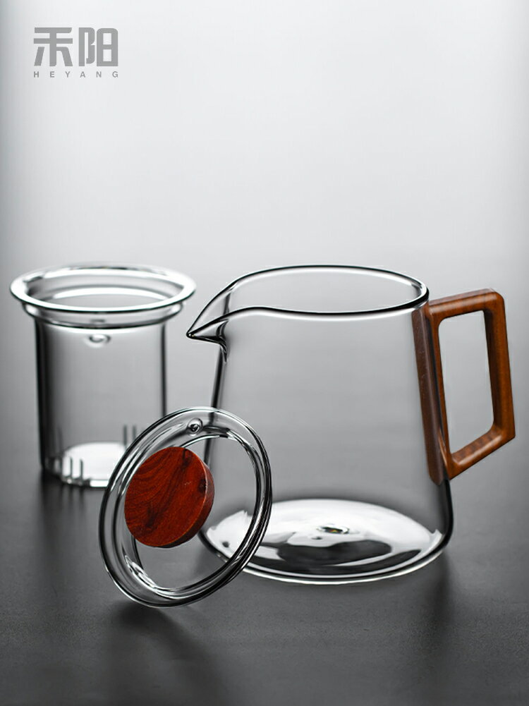 禾陽 耐高溫加厚玻璃泡茶壺帶過濾家用茶壺花茶壺茶具套裝煮茶壺 3