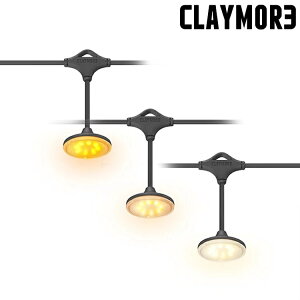 CLAYMORE Multi Face UF5 露營串燈/露營營燈 CLUF5-01BK 黑色