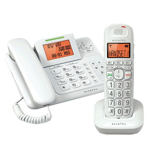 【 XL300】  ALCATEL阿爾卡特 無線子母電話機 XL300