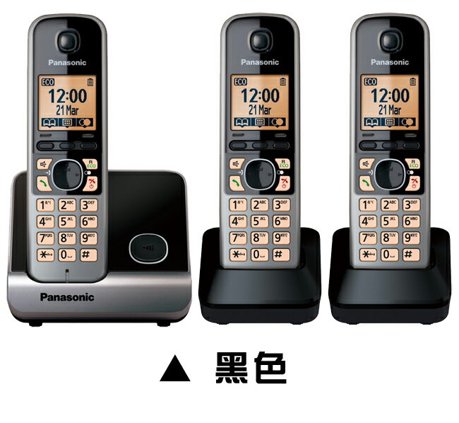 【福利品有刮傷】國際牌 DECT數位電話機KX-TG6713 TW【APP下單4%點數回饋】