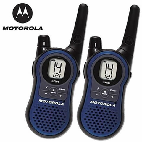 【SX601】摩托羅拉 MOTOROLA 免執照無線電對講機 SX601 2支裝 座充版 送耳機