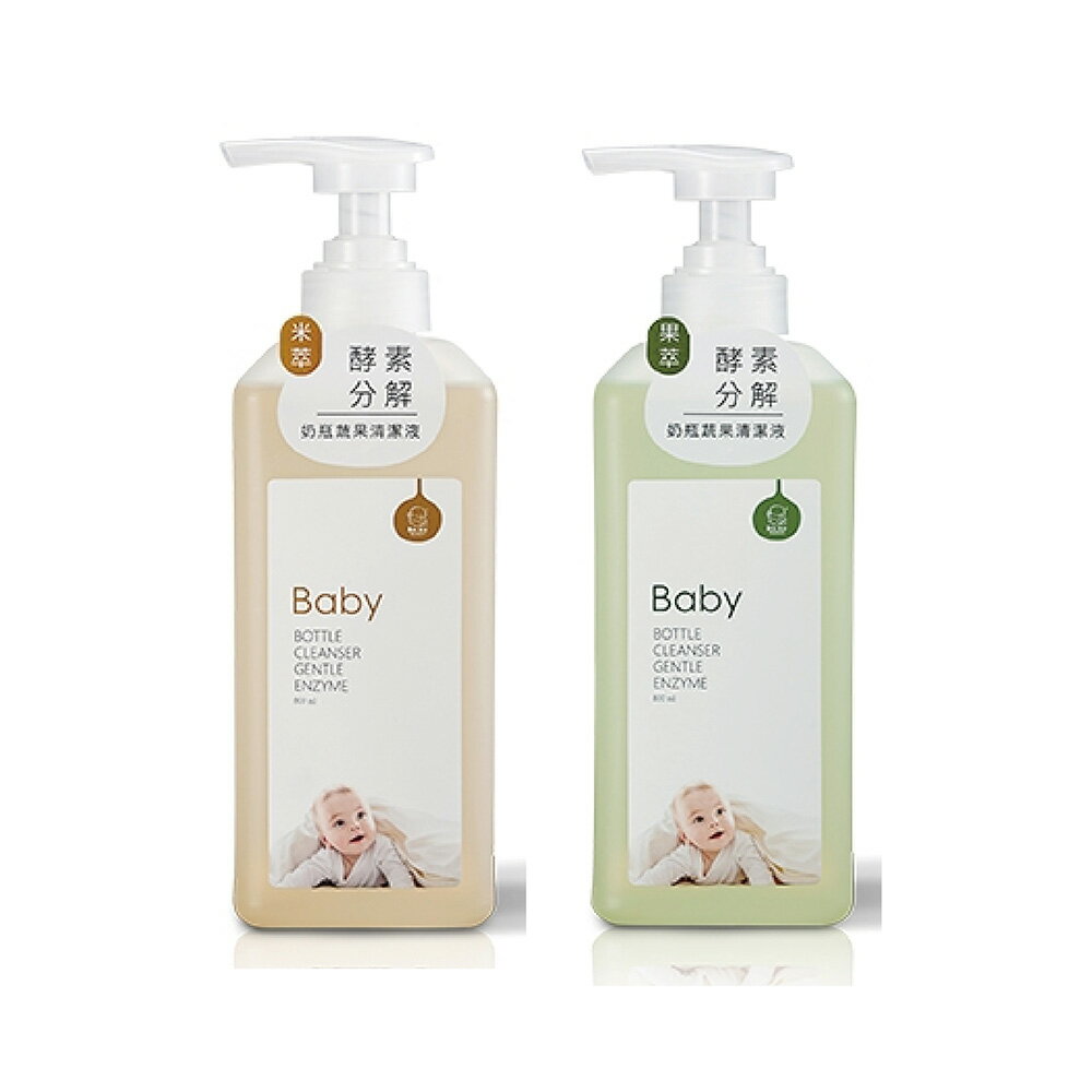 KU KU 酷咕鴨 高分解酵素奶瓶蔬果清潔液800ml｜2款可選【悅兒園婦幼生活館】