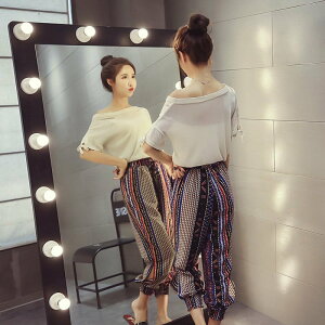 FINDSENSE G5 韓國時尚 夏季 純色 亮絲 短袖 T恤 寬鬆 上衣