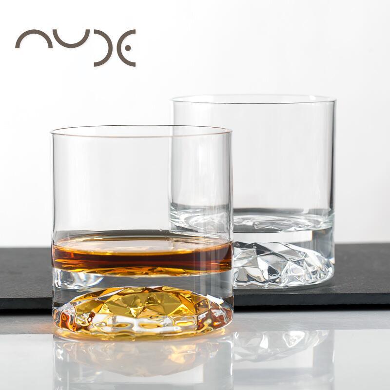【最低價】【公司貨】NUDE進口 土耳其水晶玻璃威士忌酒杯 努德洋酒杯白蘭地杯古典酒杯