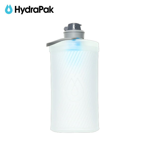 美國【HydraPak】Flux+ FILTER / 1.5L 超輕量軟水壺+內置過濾器 (藍) / 過濾水壺《長毛象休閒旅遊名店》