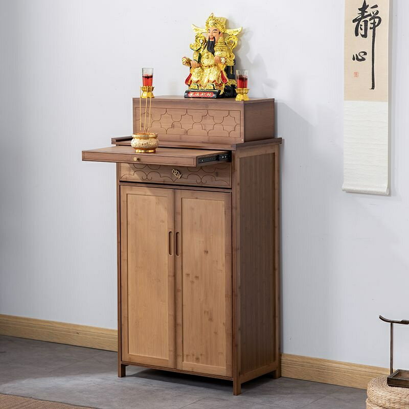 開立發票 【新品上市 宅配免運】 新中式家用供桌實木供臺香案佛櫃佛臺佛桌簡約神臺神櫃神桌供臺櫃 神明桌 神龕 拜拜神桌PHZzz0619