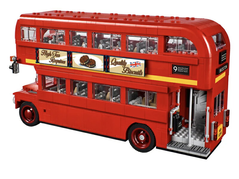 【LETGO】現貨 樂高 LEGO 創意系列 London Bus 10258 英國倫敦巴士 雙層巴士 復古車 生日 3