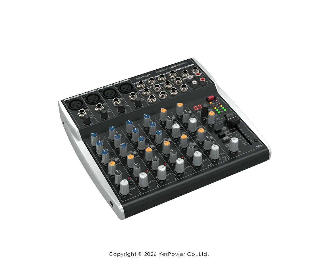 XENYX 1202SFX Behringer耳朵牌 十二軌/12軌數位效果混音機
