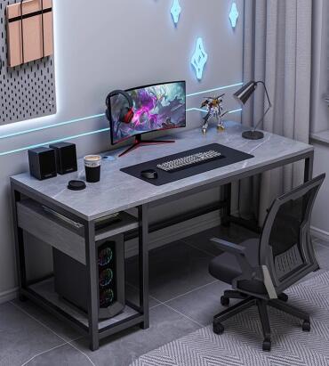 電腦桌臥室家用辦公桌簡約現代臺式電競桌子簡易出租屋學生書桌子