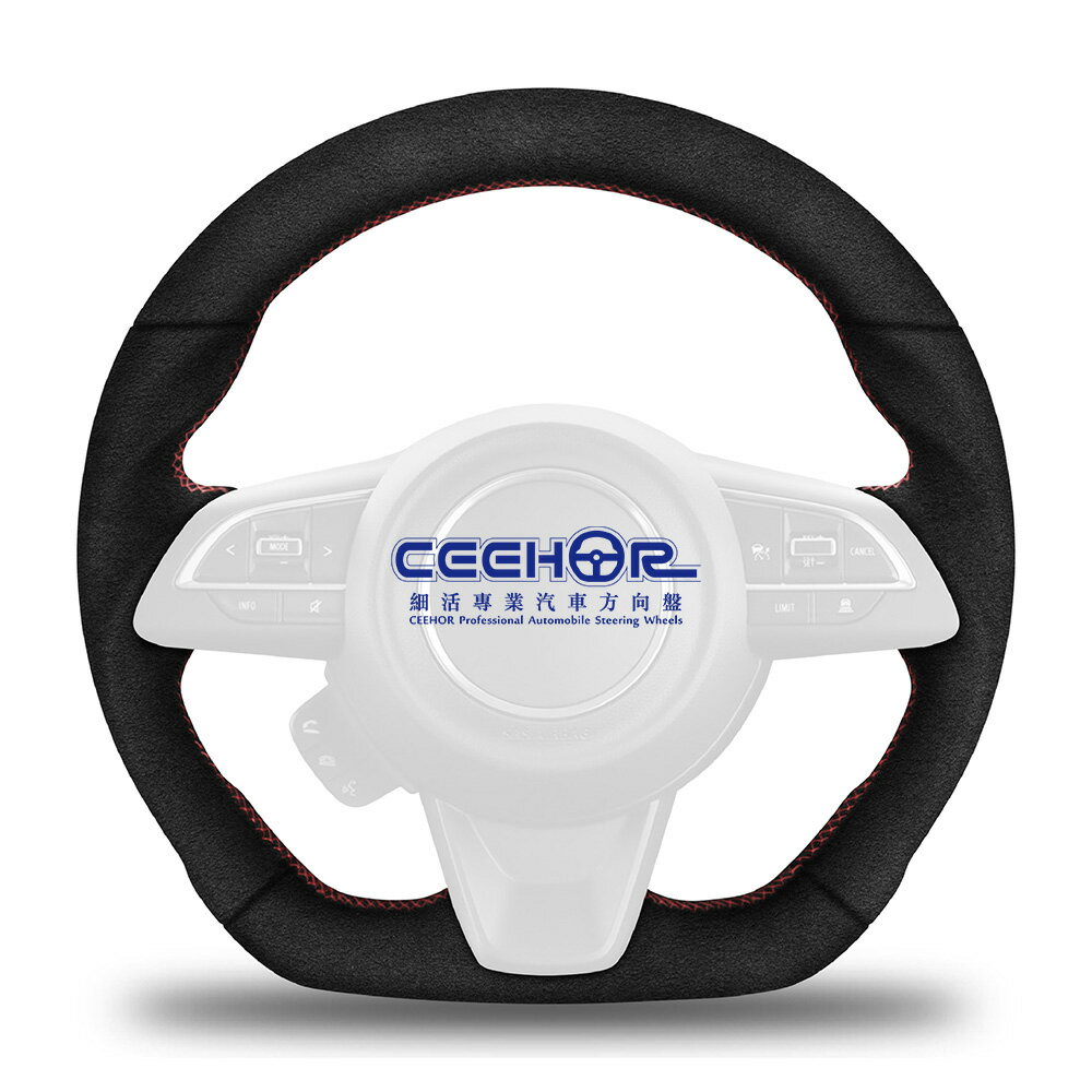 [細活方向盤] 全麂皮款 JIMNY SUZUKI 鈴木 變形蟲方向盤