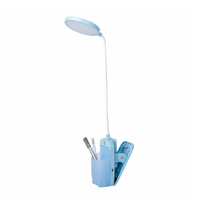 【Cube卡+APP下單最高10%回饋】KINYO 夾式桌立兩用無線LED檯燈 PLED-4184 桌燈 電燈 檯燈 神腦生活